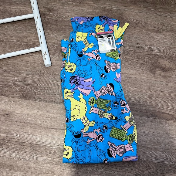 Sesame Street Pants Sesame Street Mens Novelty Sleep Lounge Pants